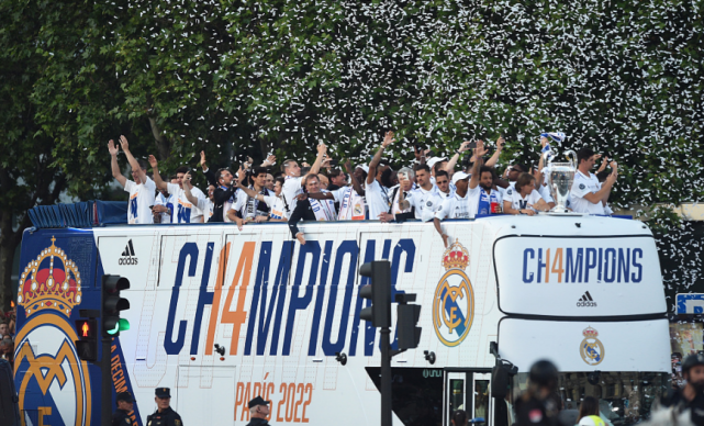 Real Madrid wint voor de 14e keer de Champions League